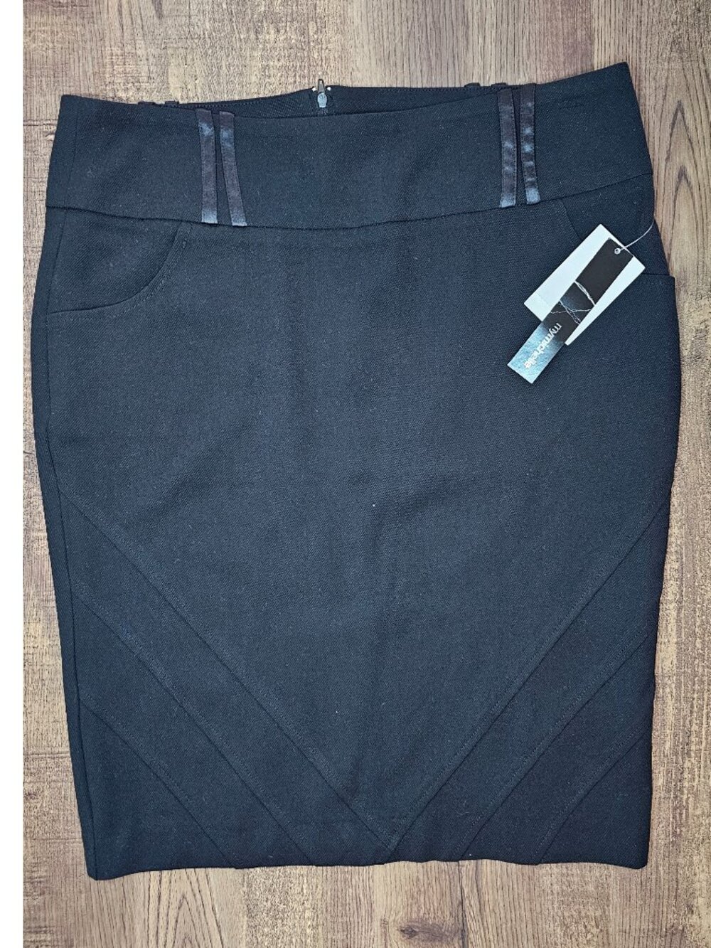 NWT! My Michelle Stretchy Bodycon Pencil Mini Skirt Black